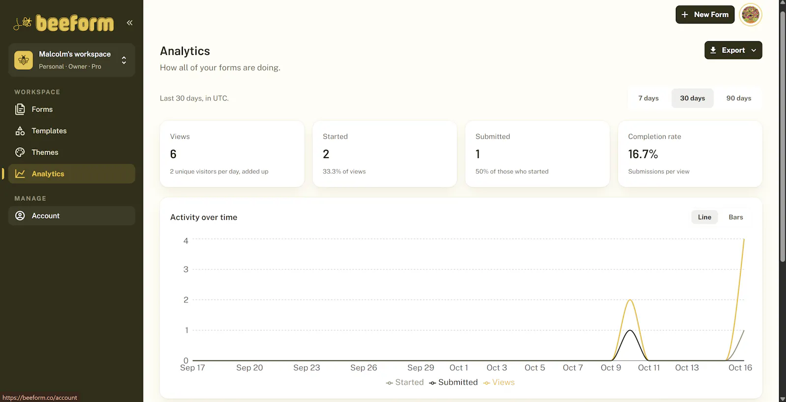BeeForm screenshot 1
