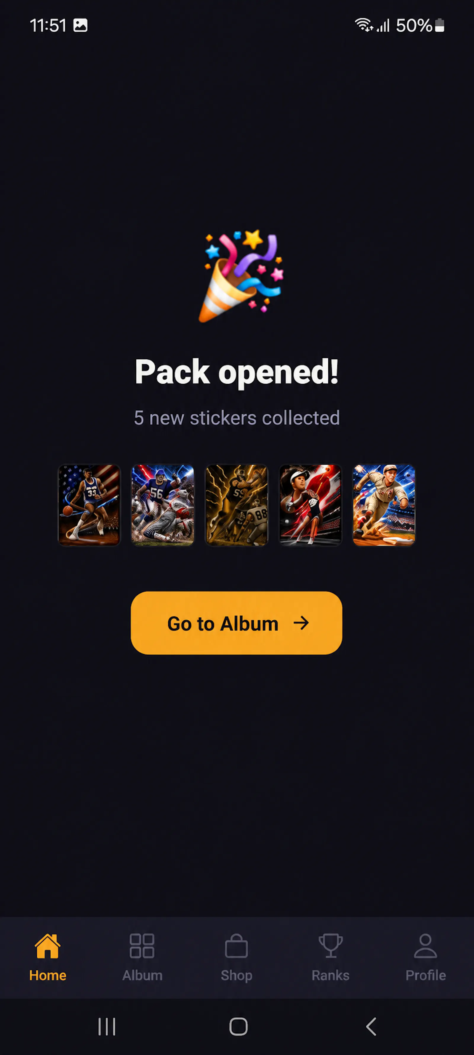 Legend Stickers screenshot 2