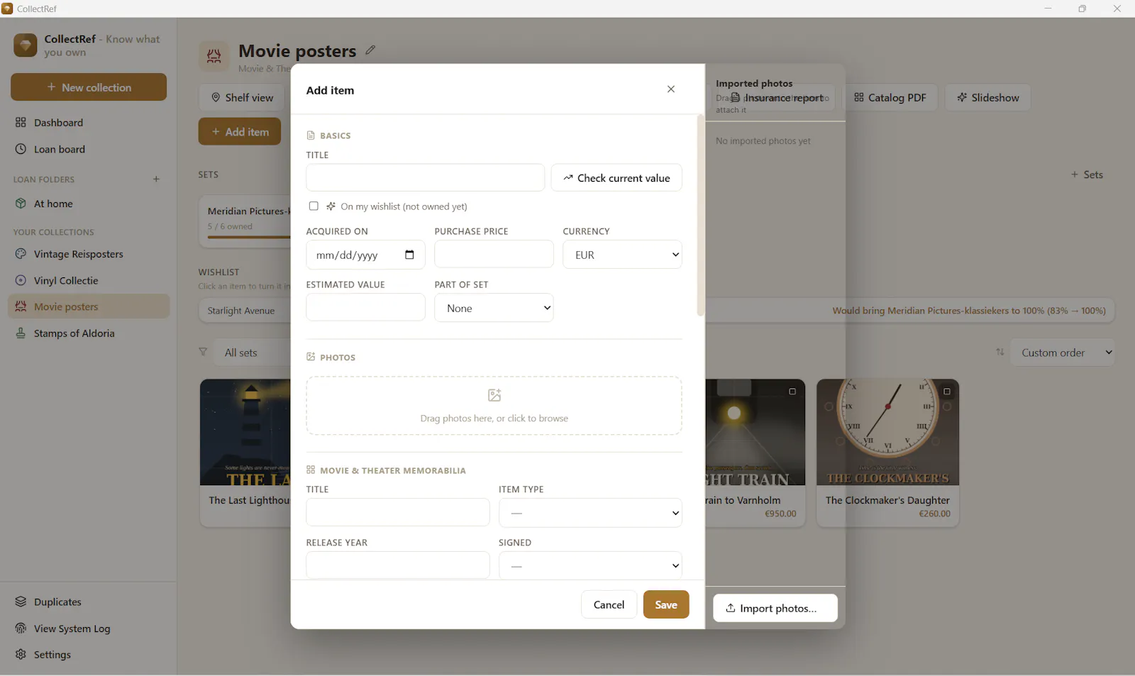 CollectRef screenshot 3