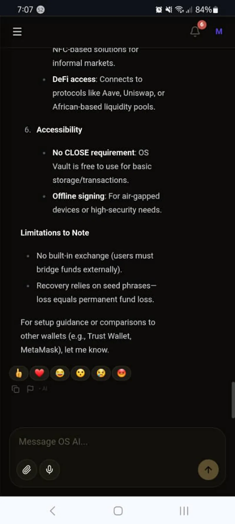 OS AI: General-Purpose Intelligence screenshot 1