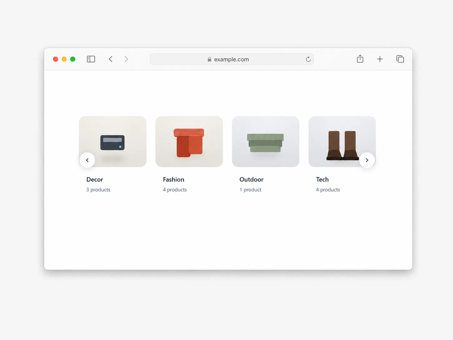 Amitry Product Category Slider gallery image