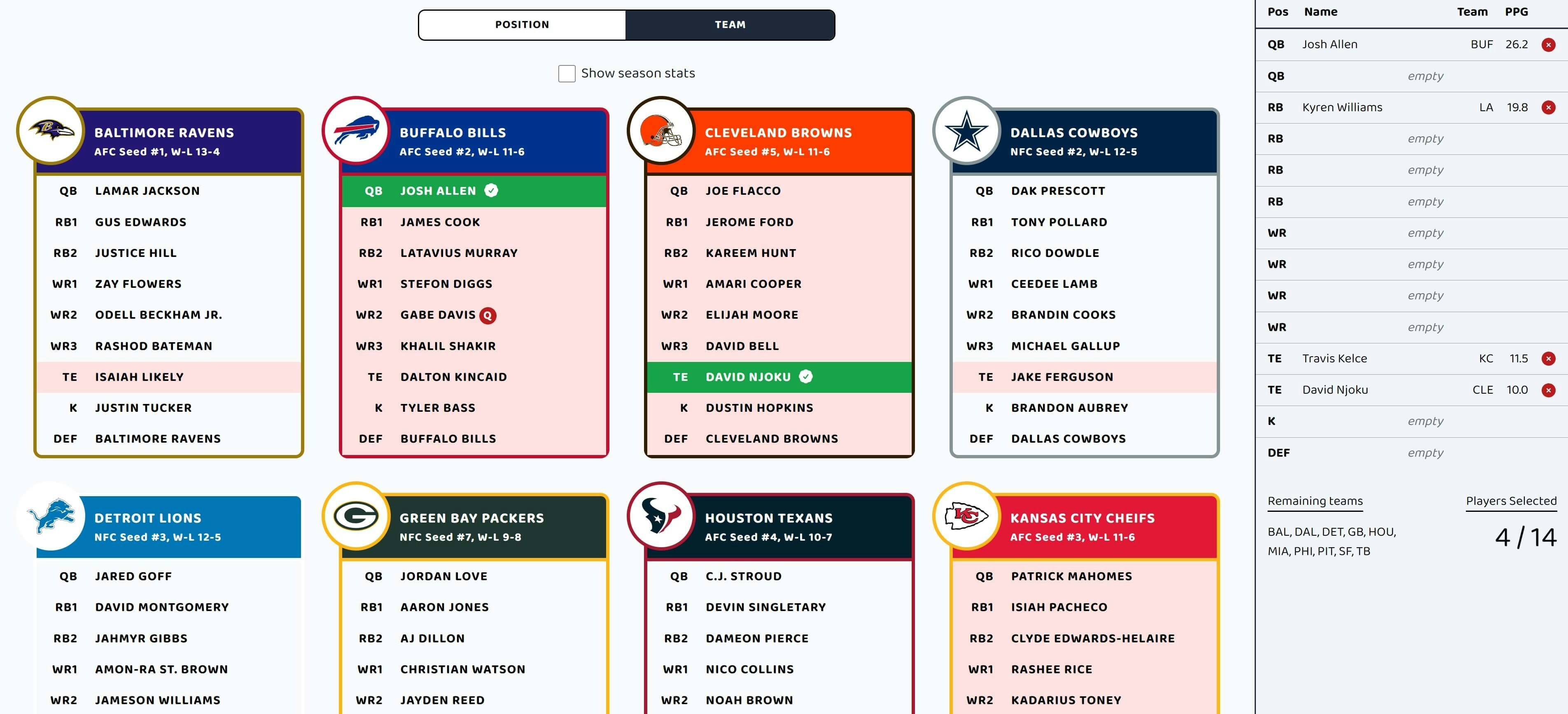 NFL Playoffs Game gallery image