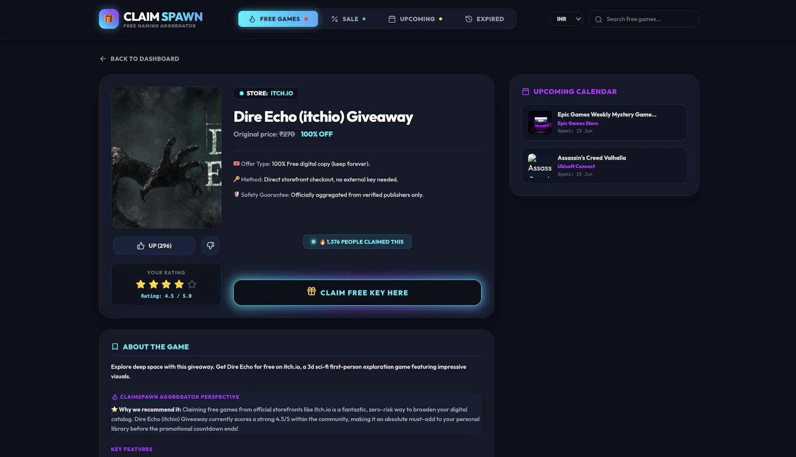 Claim Spawn screenshot 3