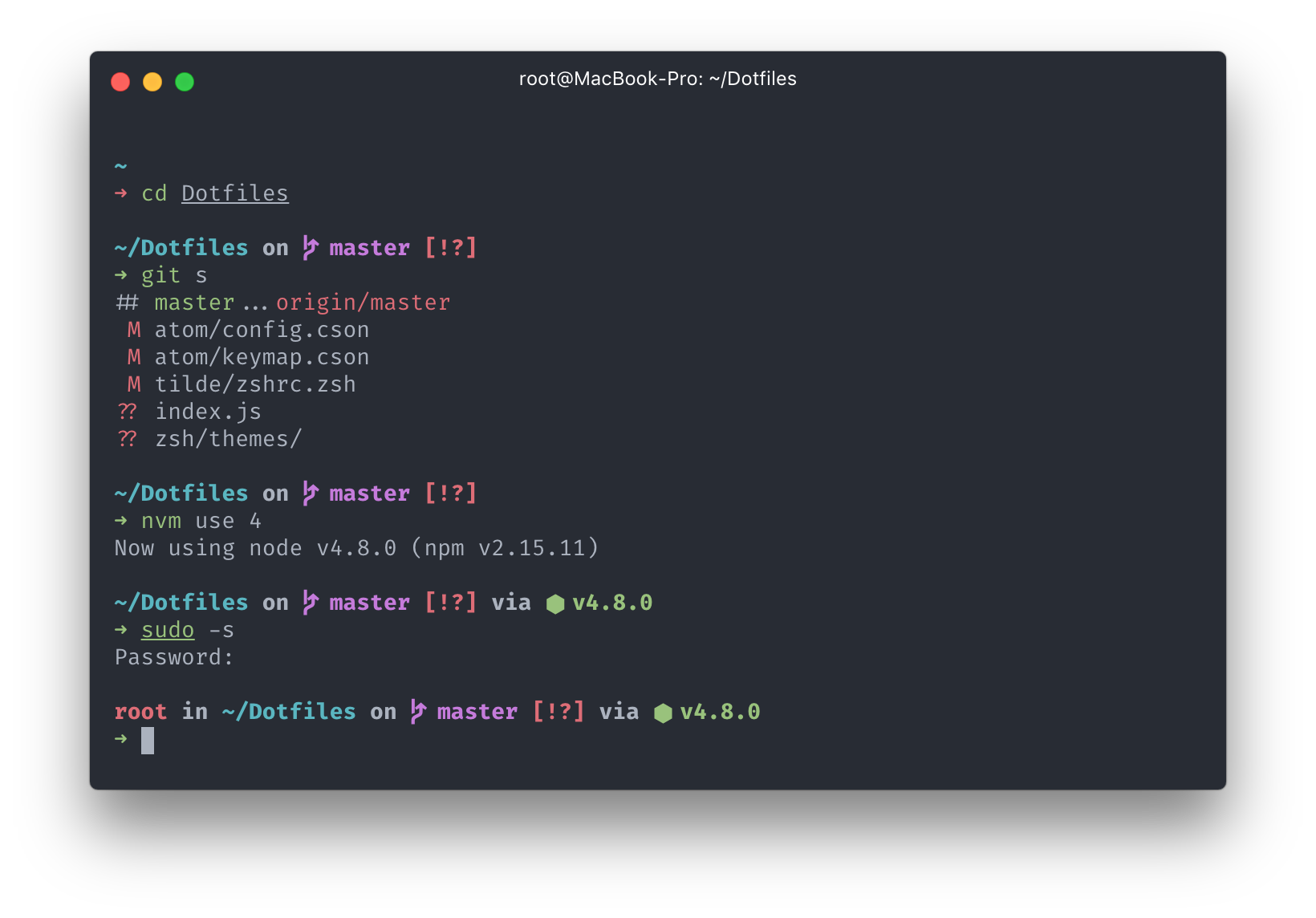Spaceship ZSH gallery image