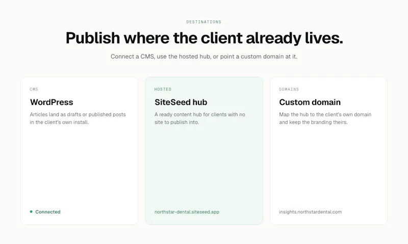 SiteSeed screenshot 7