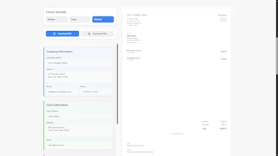 FreeBillPDF gallery image