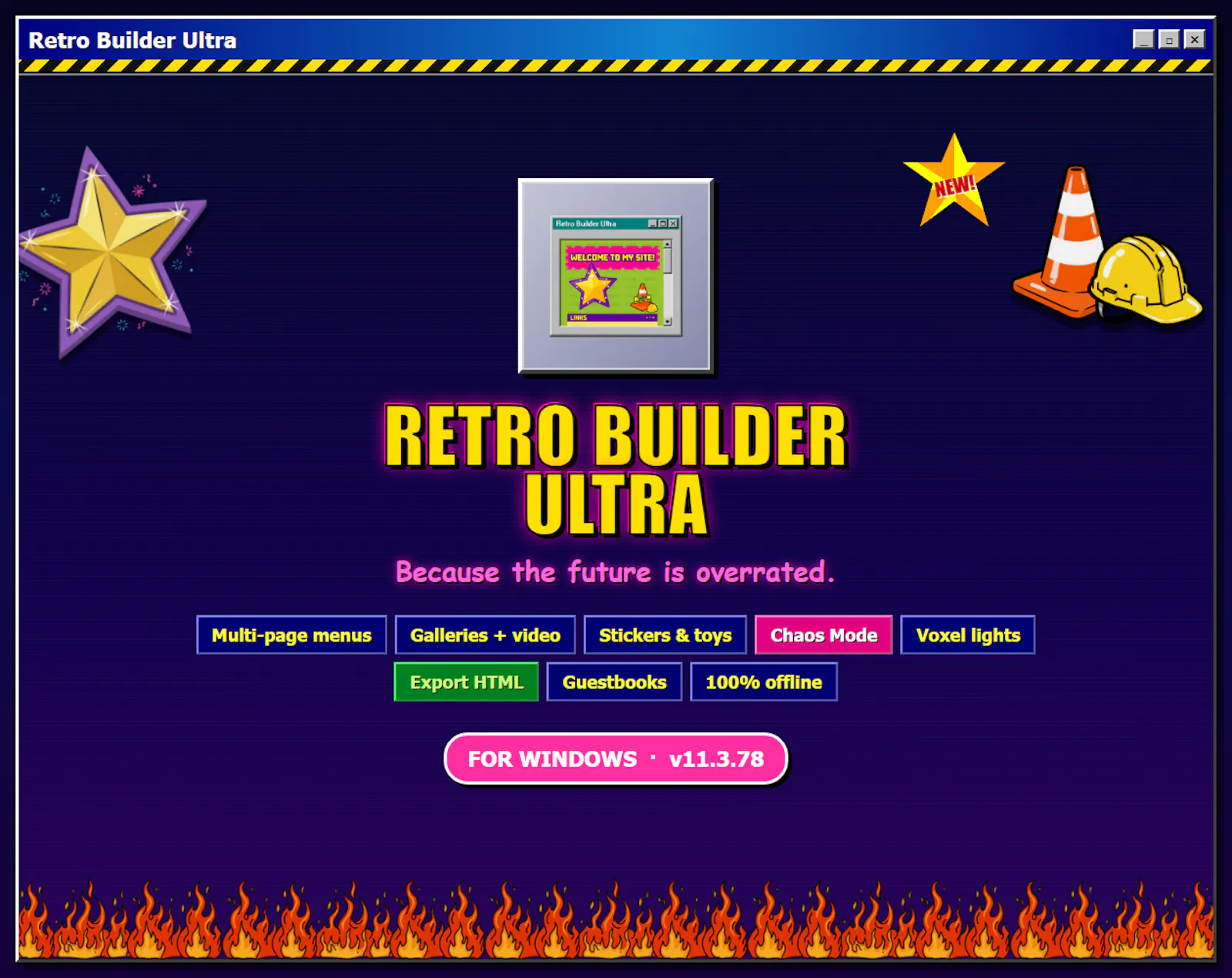 Retro Builder Ultra screenshot 1