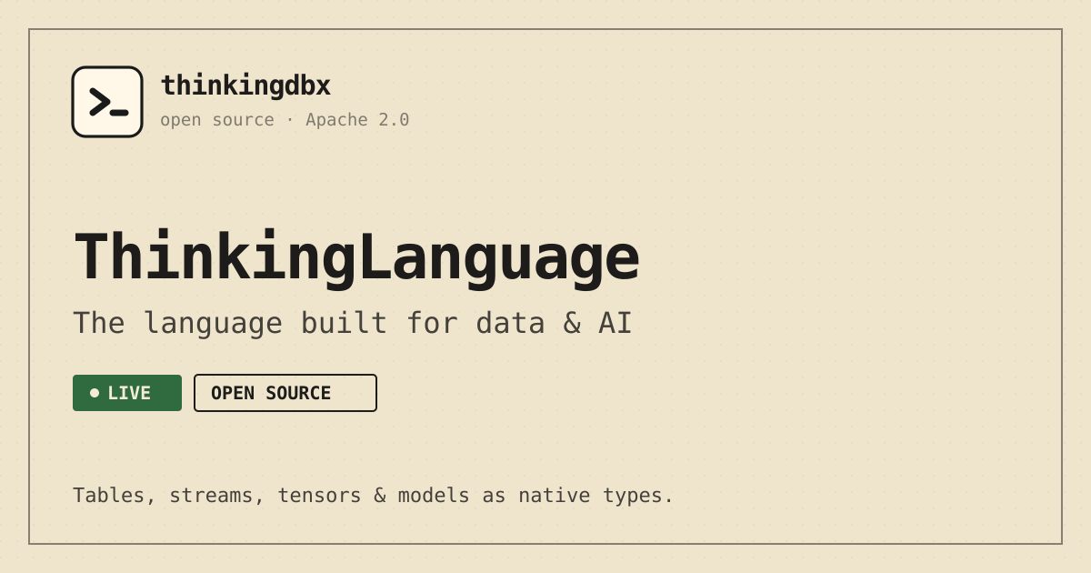 ThinkingLanguage gallery image