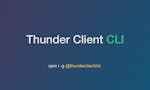 Thunder Client CLI image