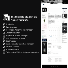 Modèle de notion Student OS
