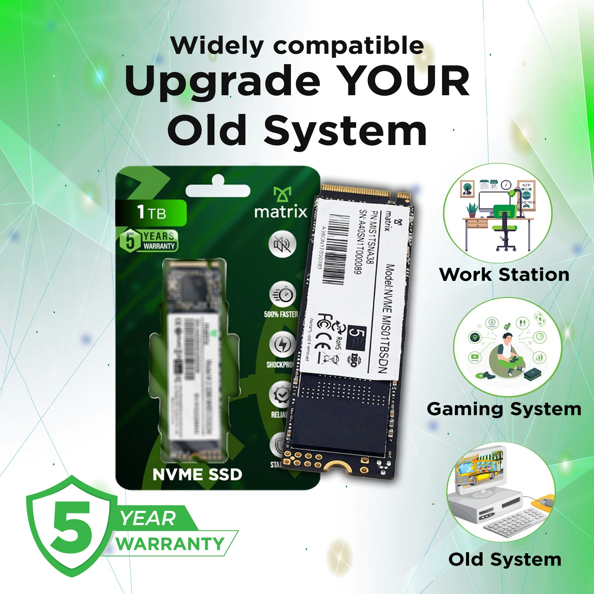 NVME SSD 1TB - Main product screenshot demonstrating key features and user interface