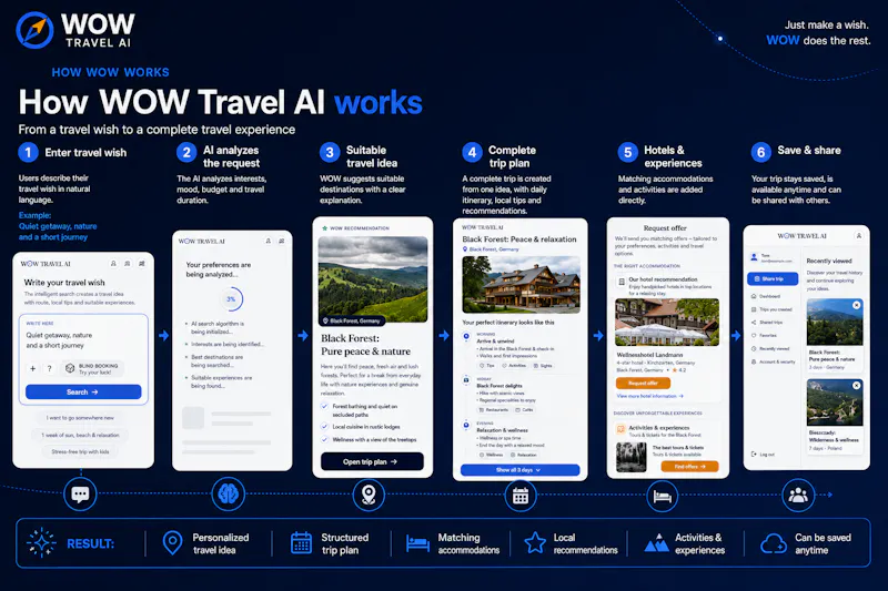 WOW Travel AI screenshot 2