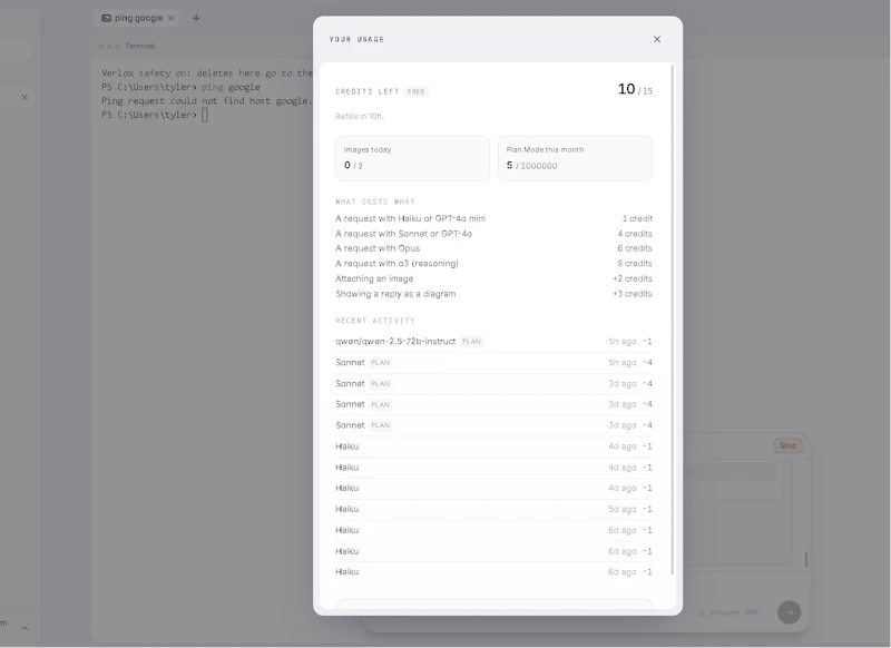 Verlox screenshot 3