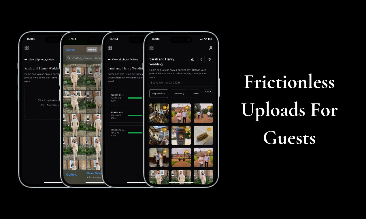 Mídia 1 de EventFrame - Compartilhamento de fotos e vídeos para eventos