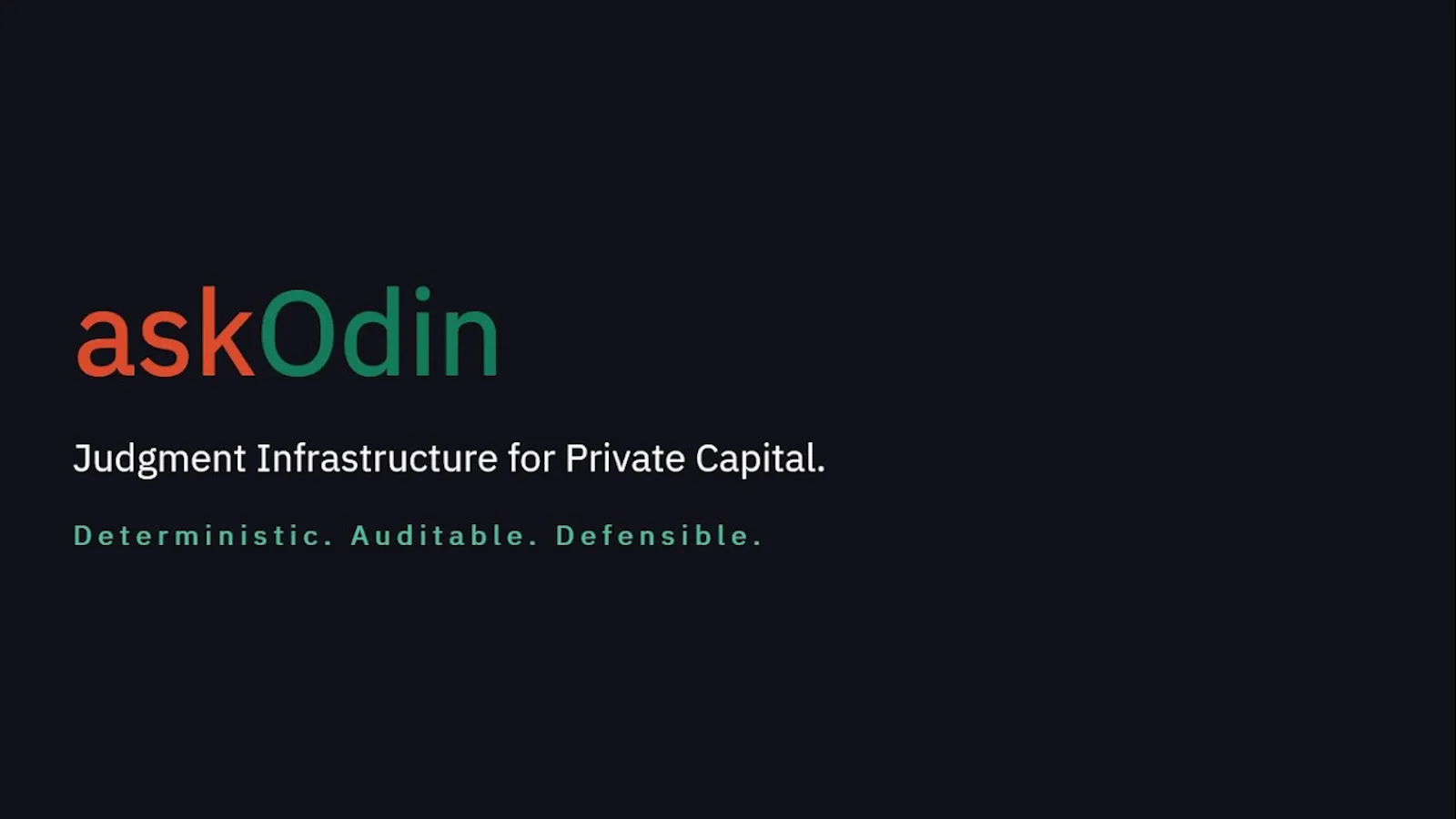 askOdin screenshot 1 (video preview)