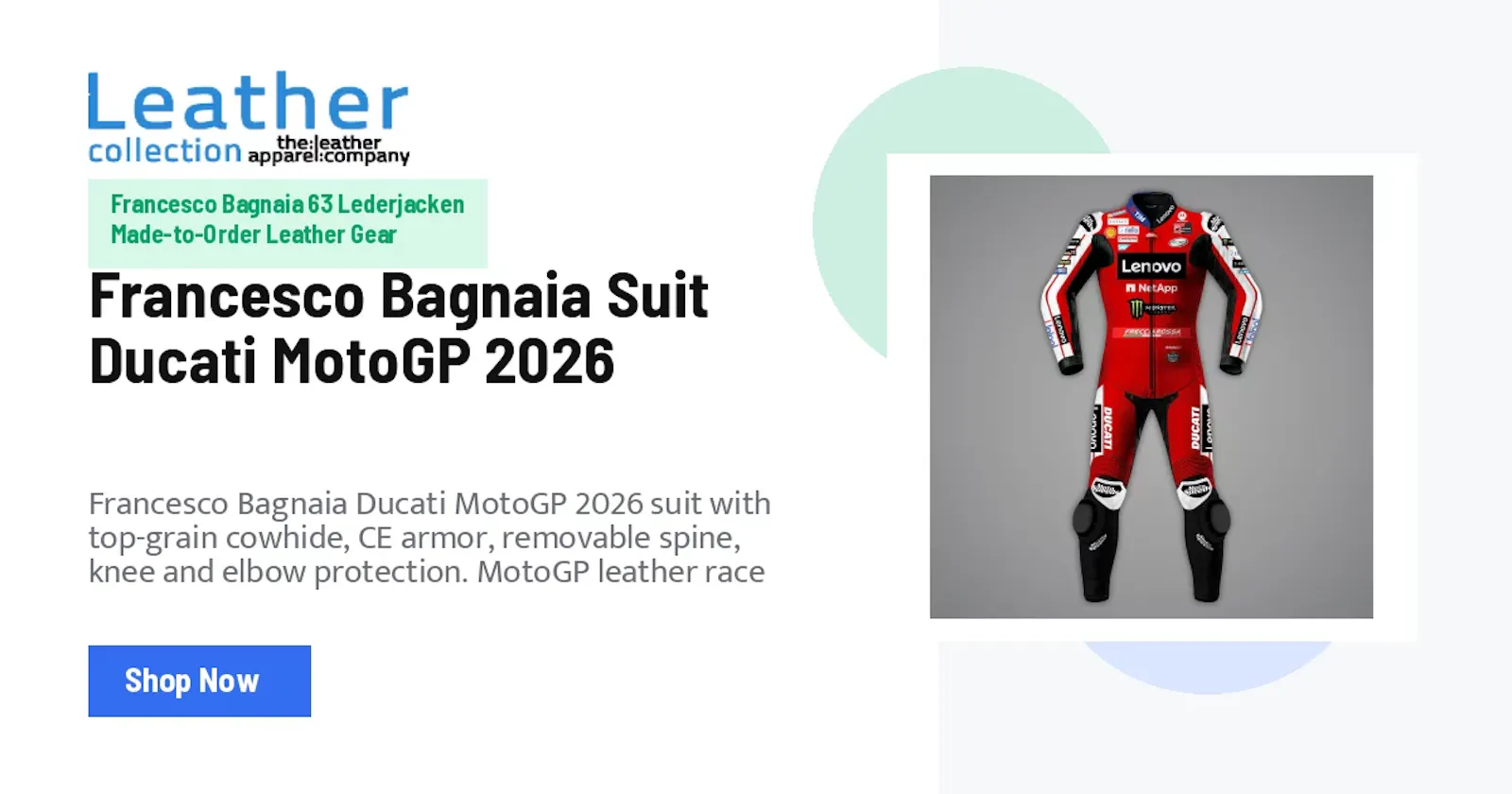 Francesco Bagnaia Suit MotoGP 2026 screenshot 1