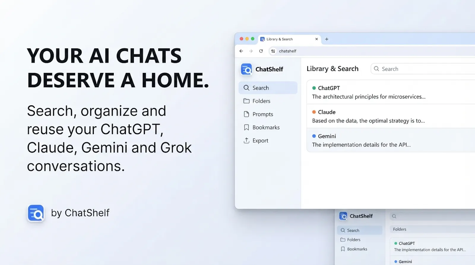 ChatShelf screenshot 1