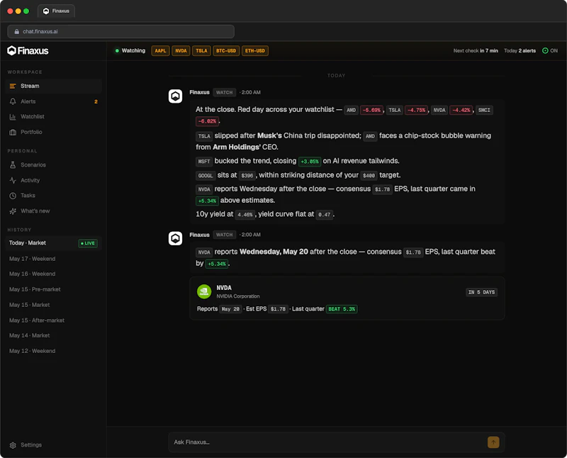 Finaxus screenshot 2