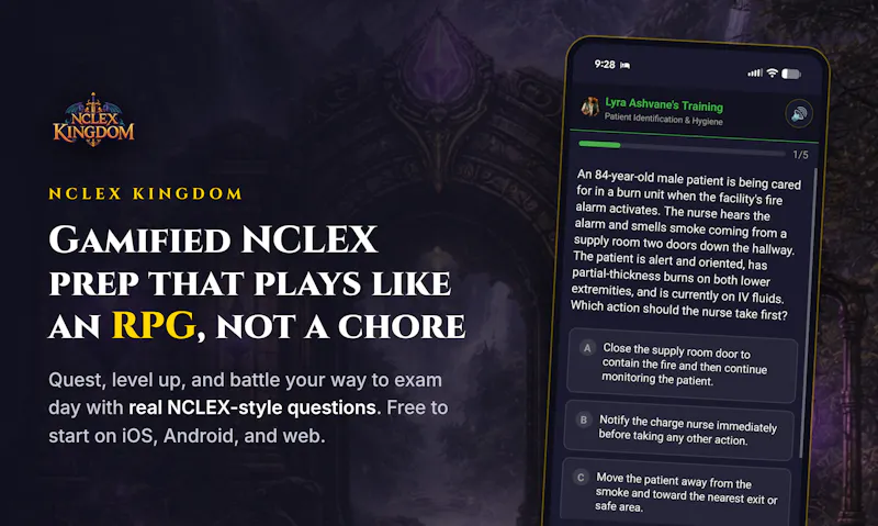 NCLEX Kingdom screenshot 1