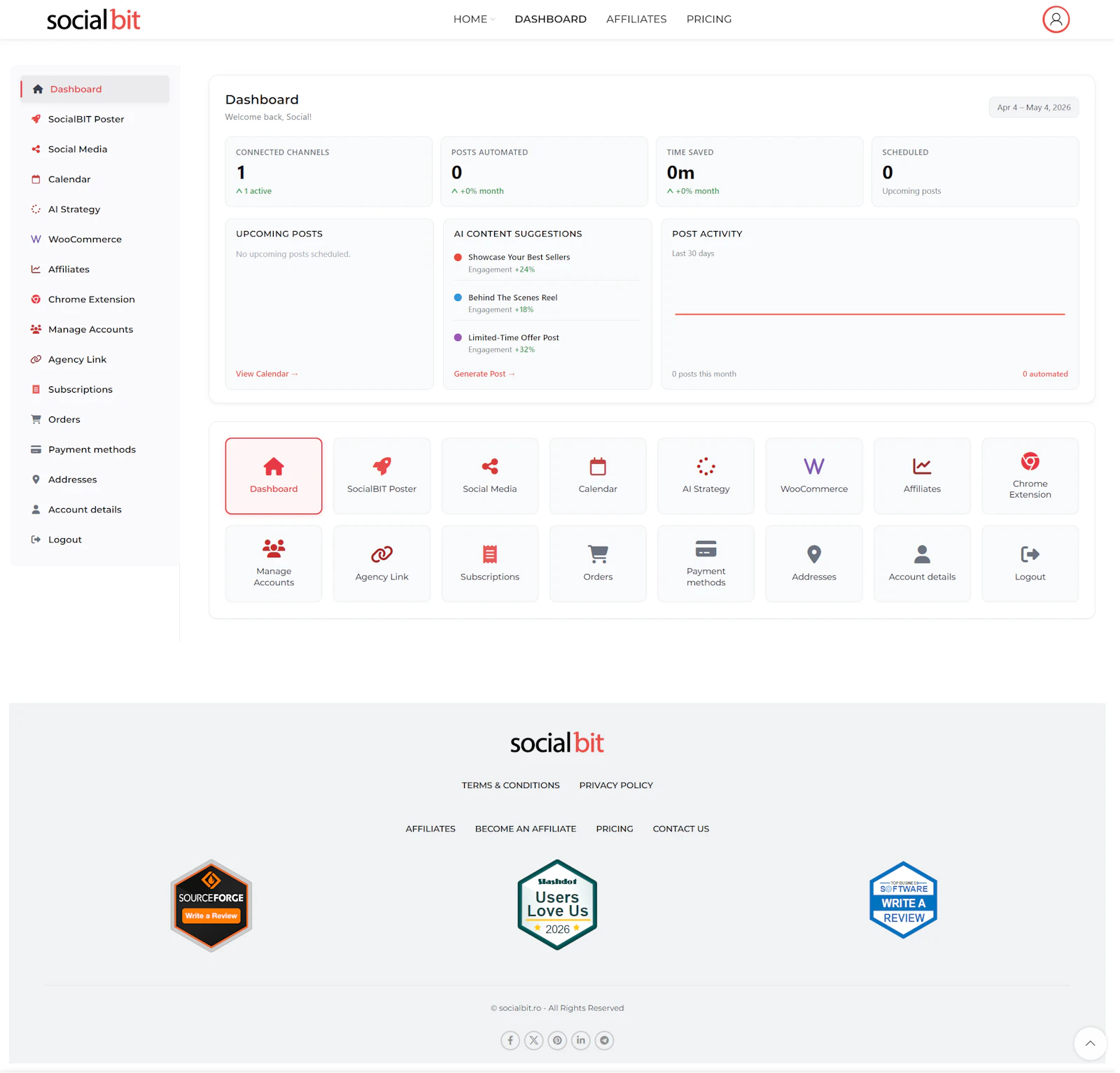 SocialBIT screenshot 3