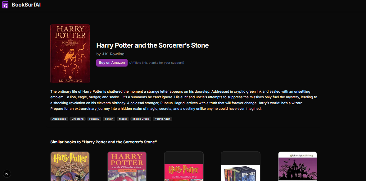 BookSurfAI gallery image