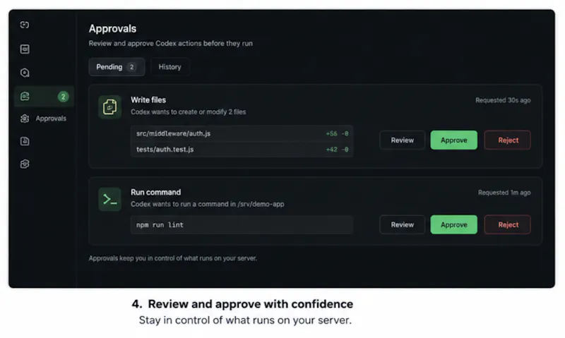 CodexHarbor screenshot 5