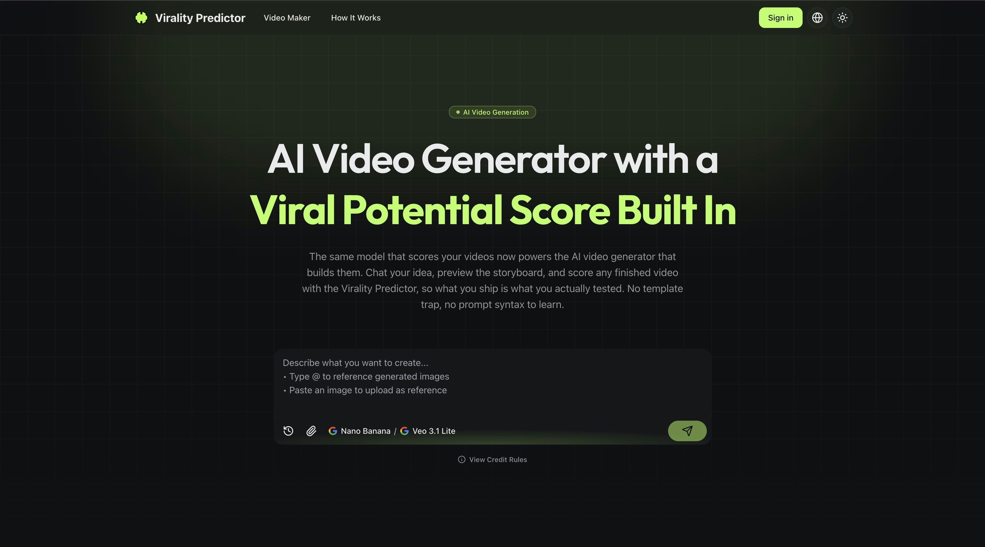 AI Video Maker with A Viral Score gallery image