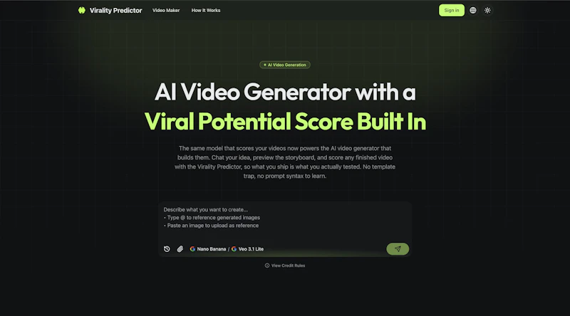 AI Video Maker with A Viral Score screenshot 2