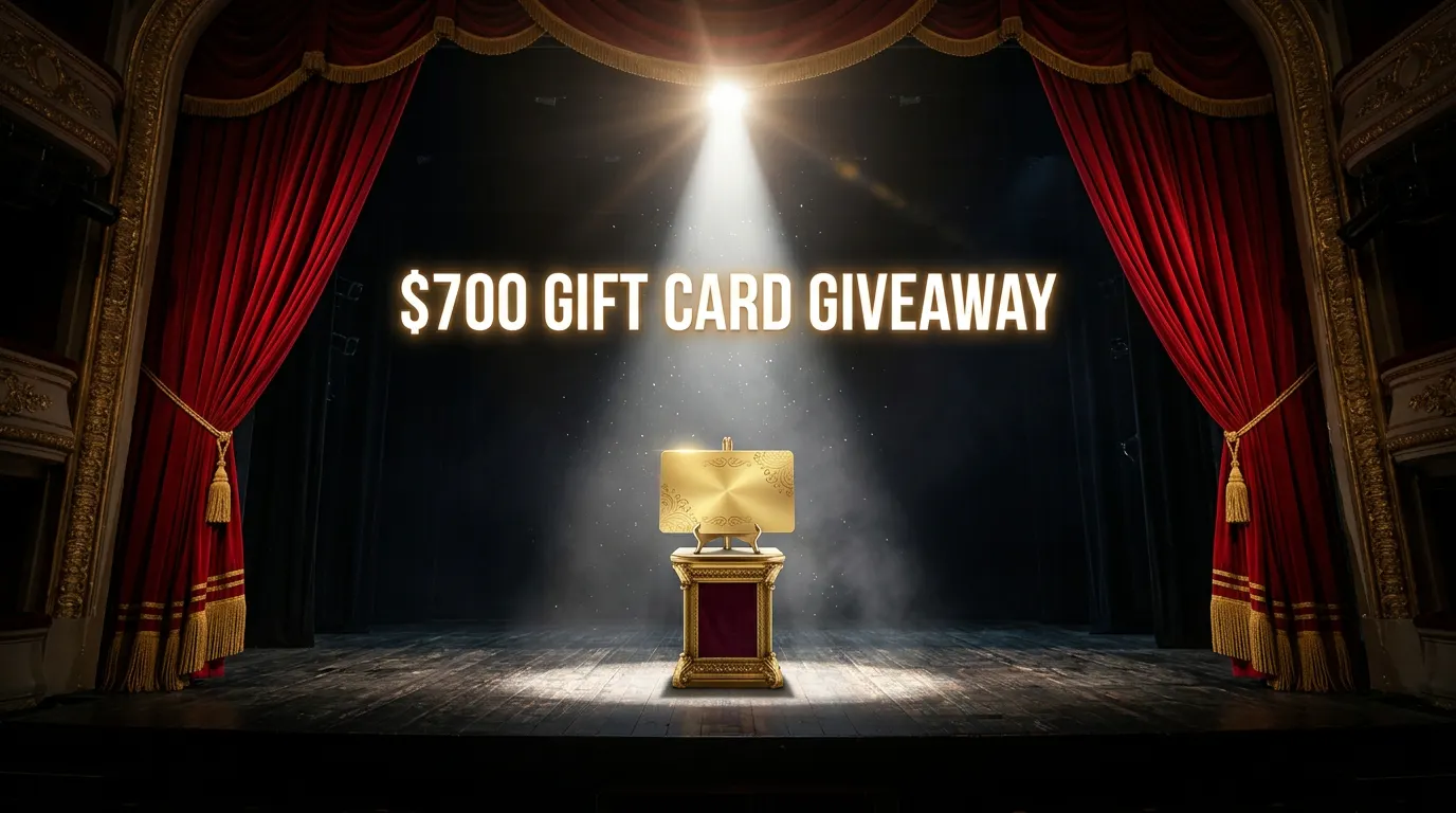 Last Chance: $700 Gift Card Giveaway