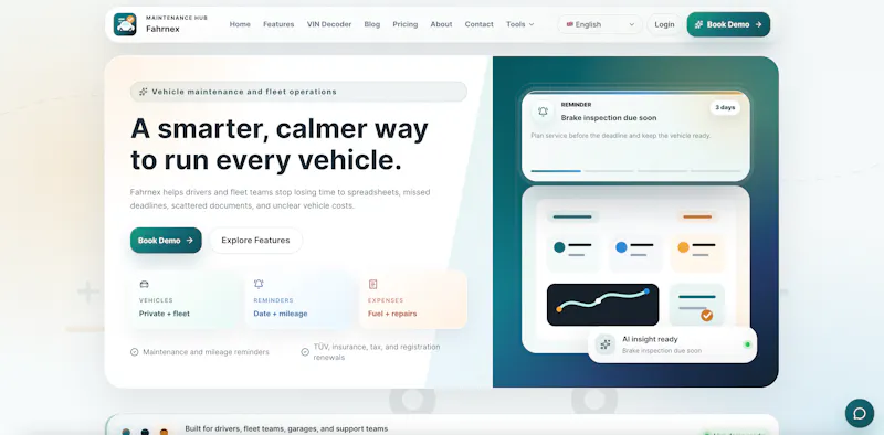 Fahrnex screenshot 1