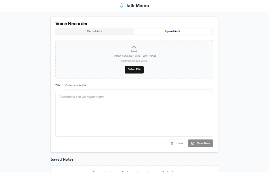 Talk Memo gallery image