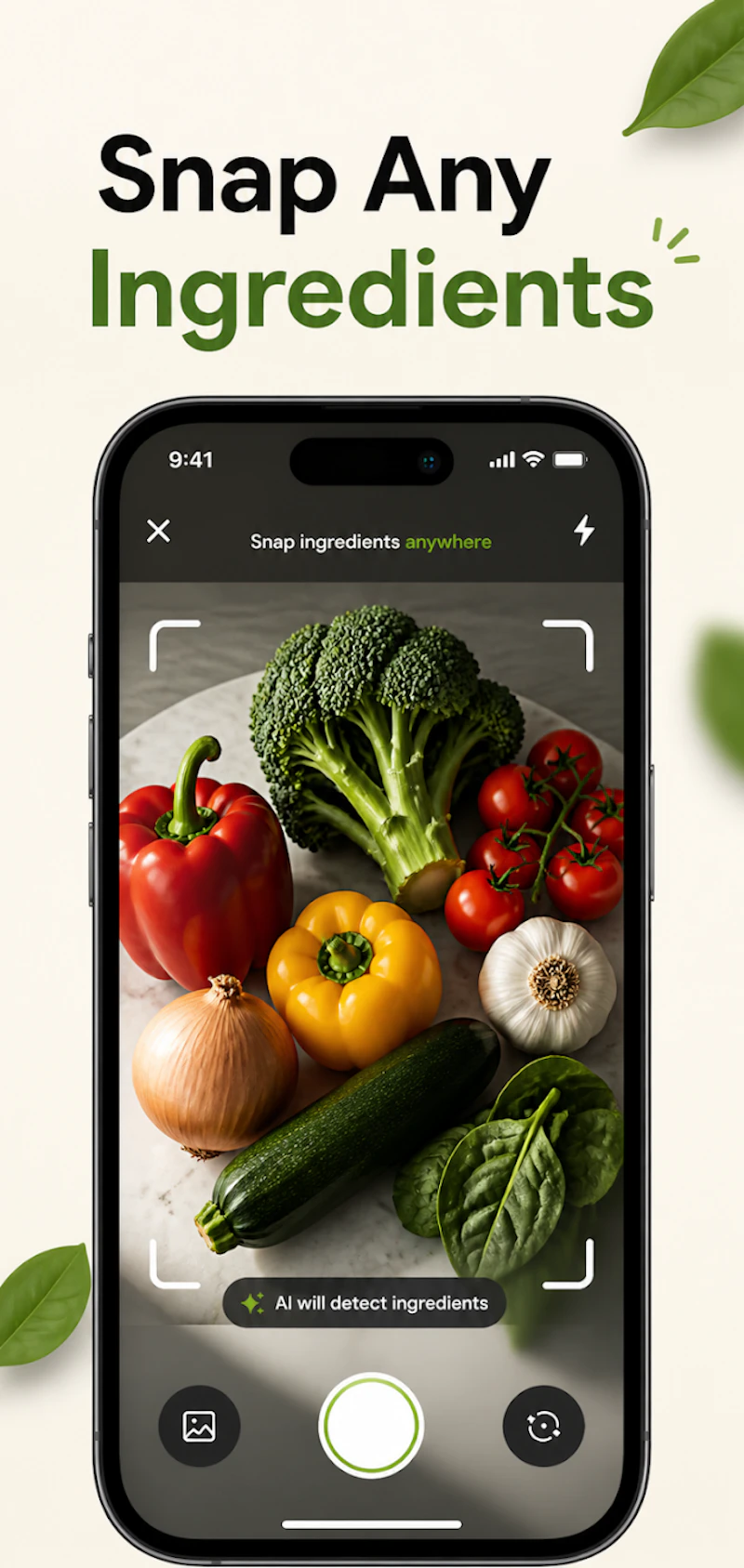 Ingreda: AI Recipe Generator screenshot 1