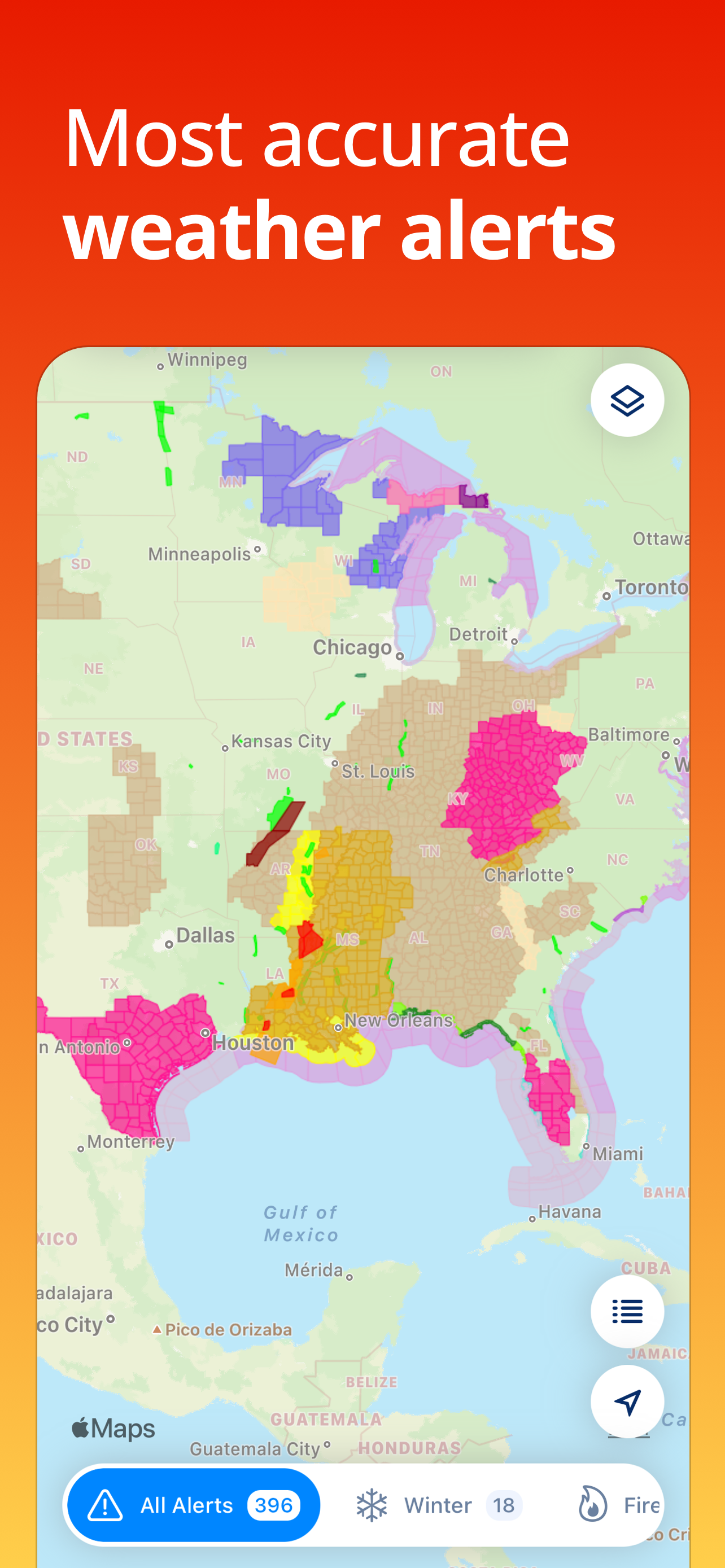 Weather Alerts: National Weather Service gallery image