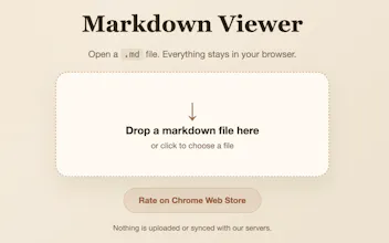 No BS Markdown Viewer gallery image