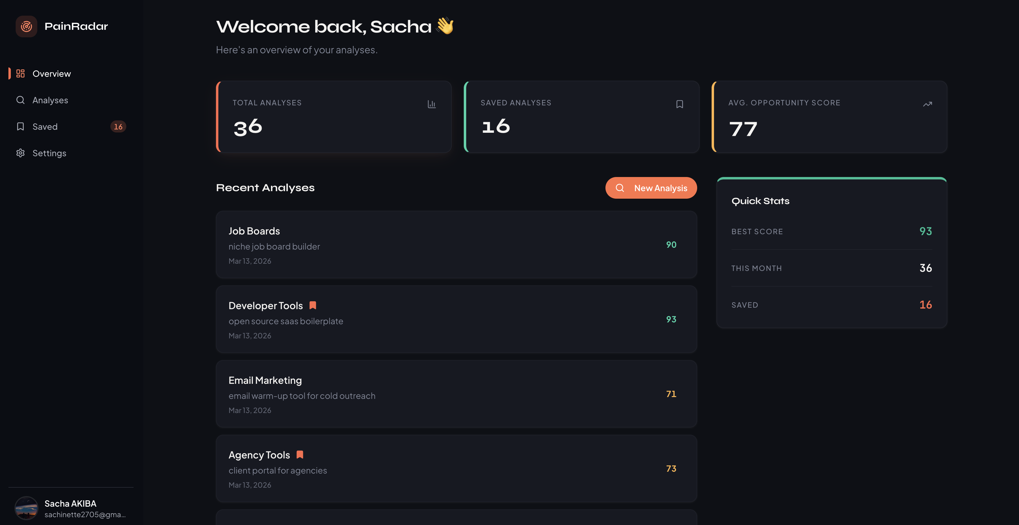PainRadar gallery image