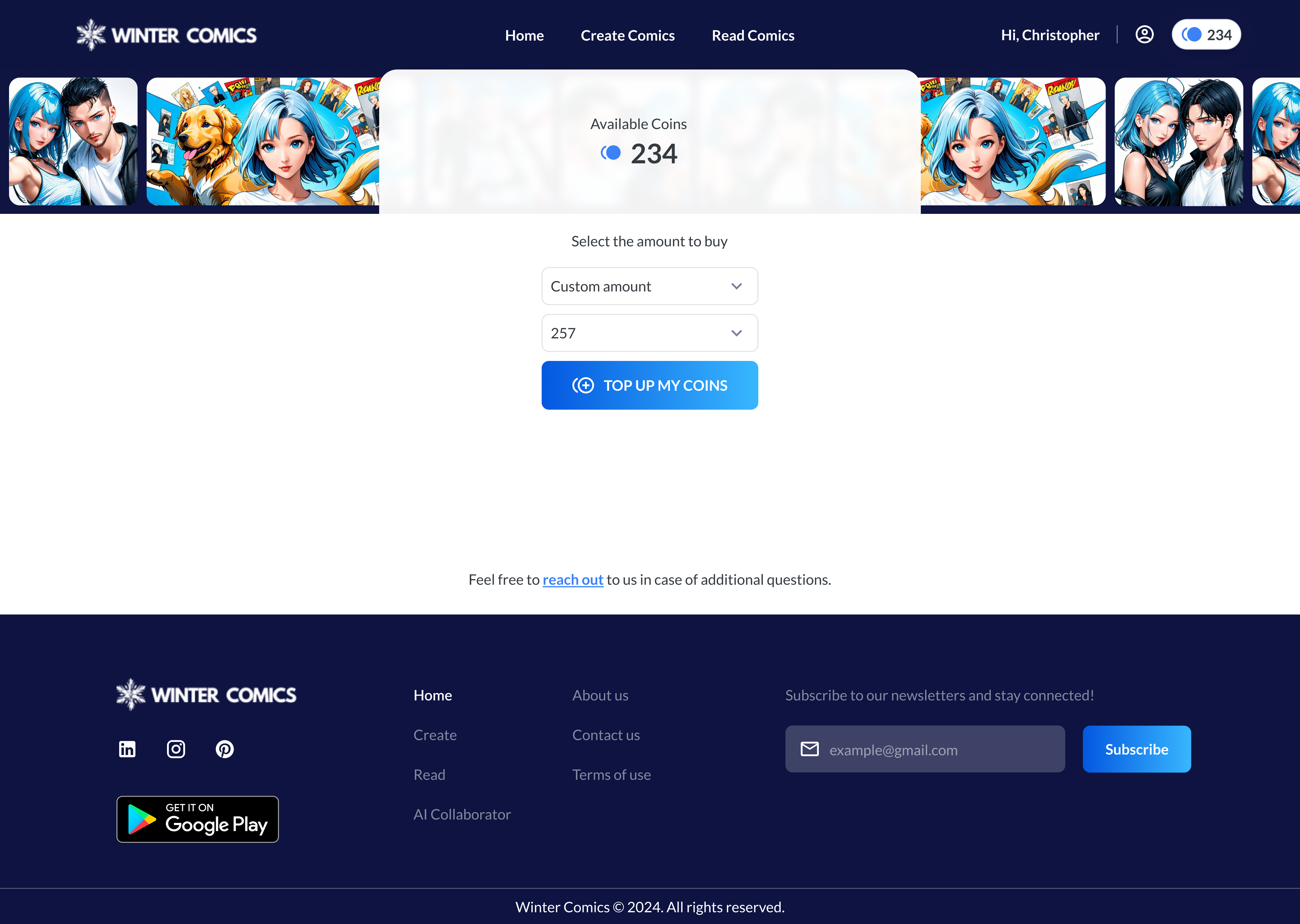 Winter Comics gallery image