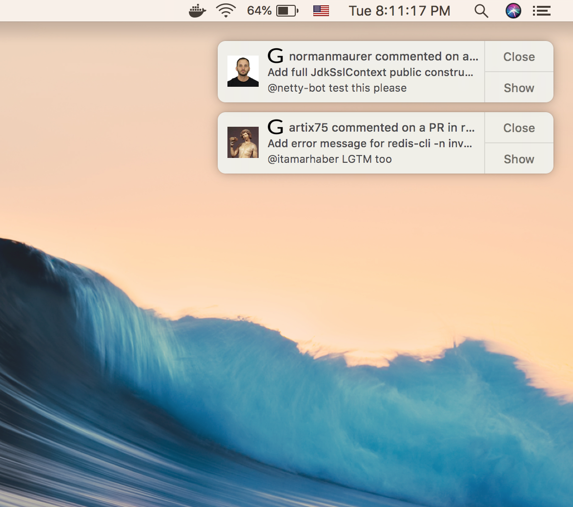 github-notifier gallery image