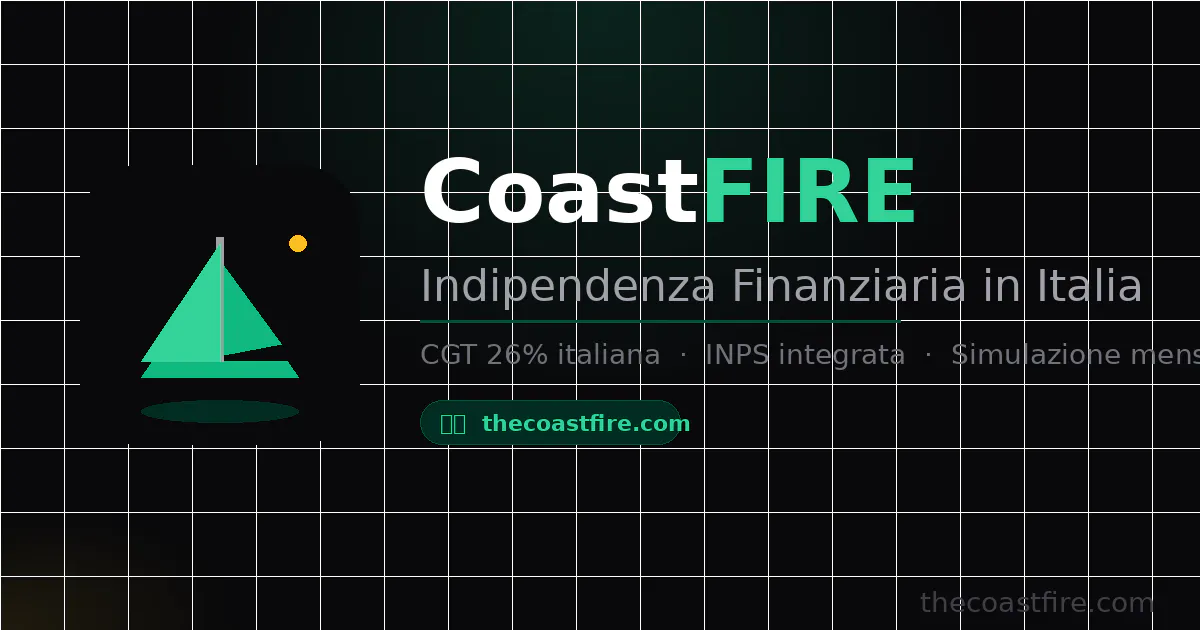 CoastFIRE — Indipendenza Finanziaria gallery image
