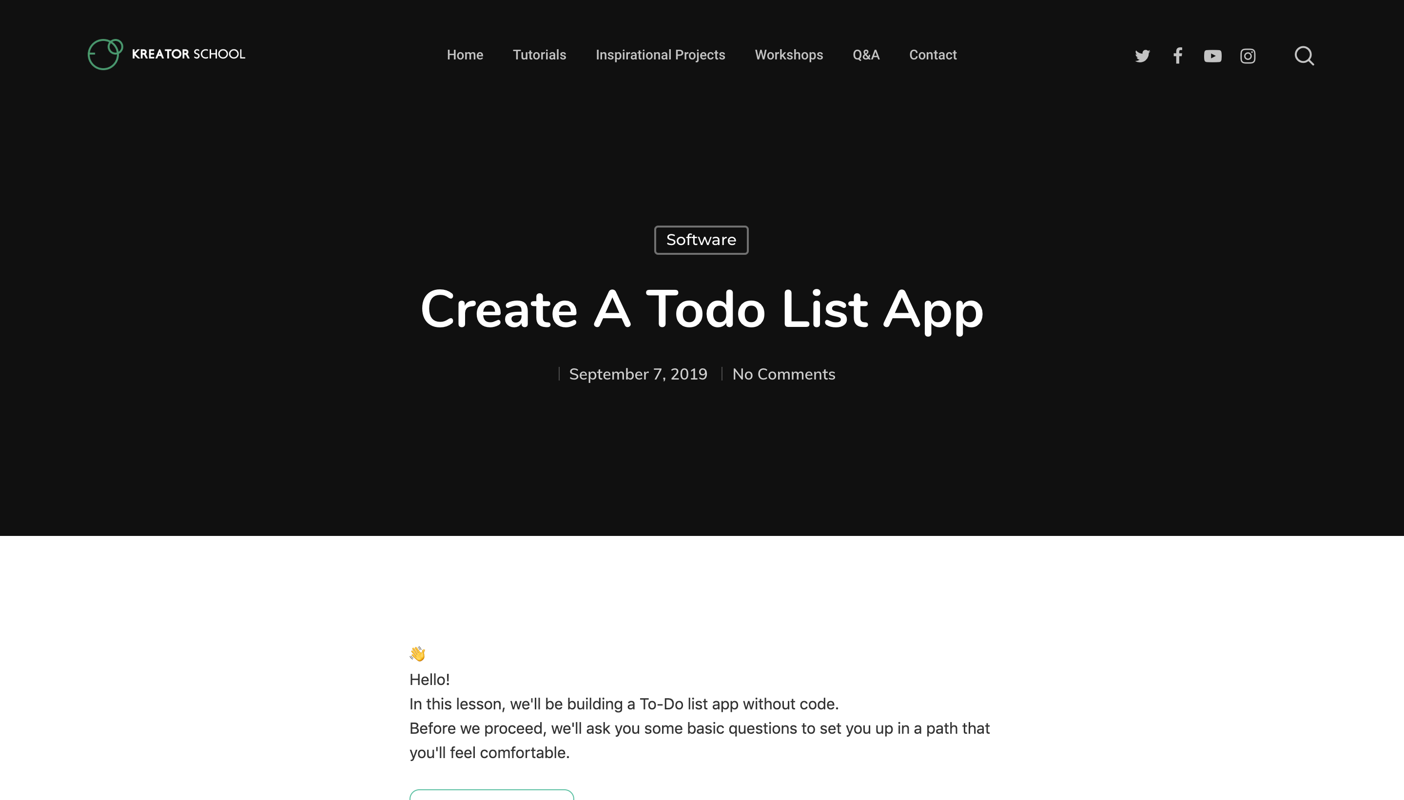 Kreator School gallery image