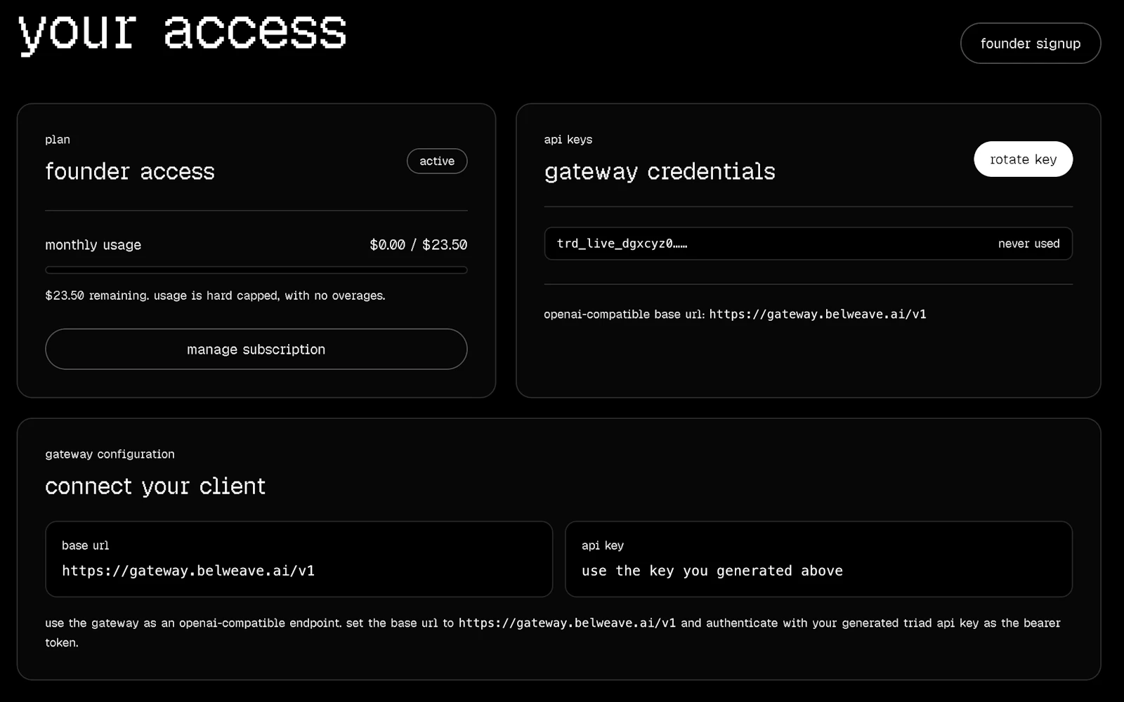 Belweave Triad screenshot 3