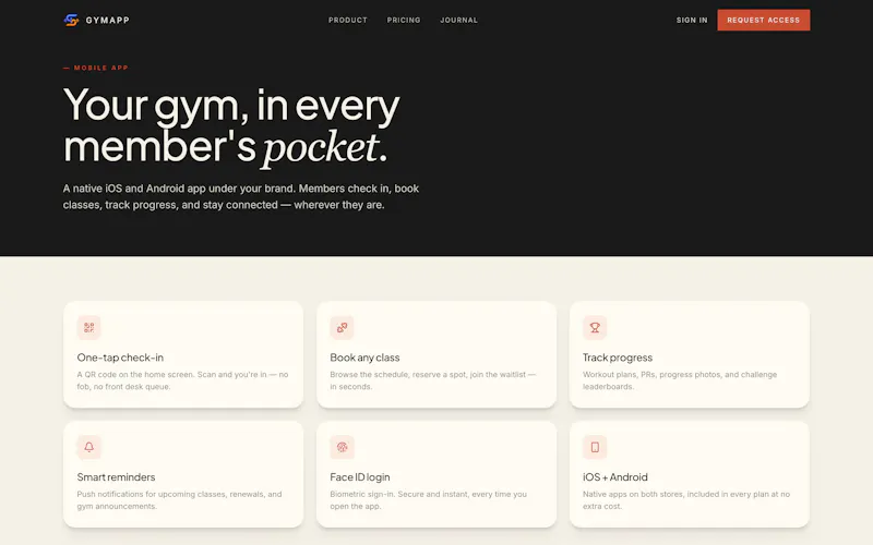 GymApp screenshot 5
