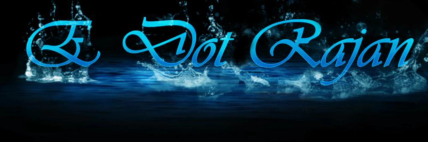 E Dot Rajan cover