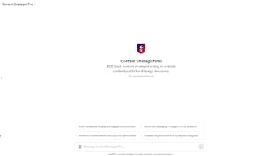 Content Strategist GPT gallery image