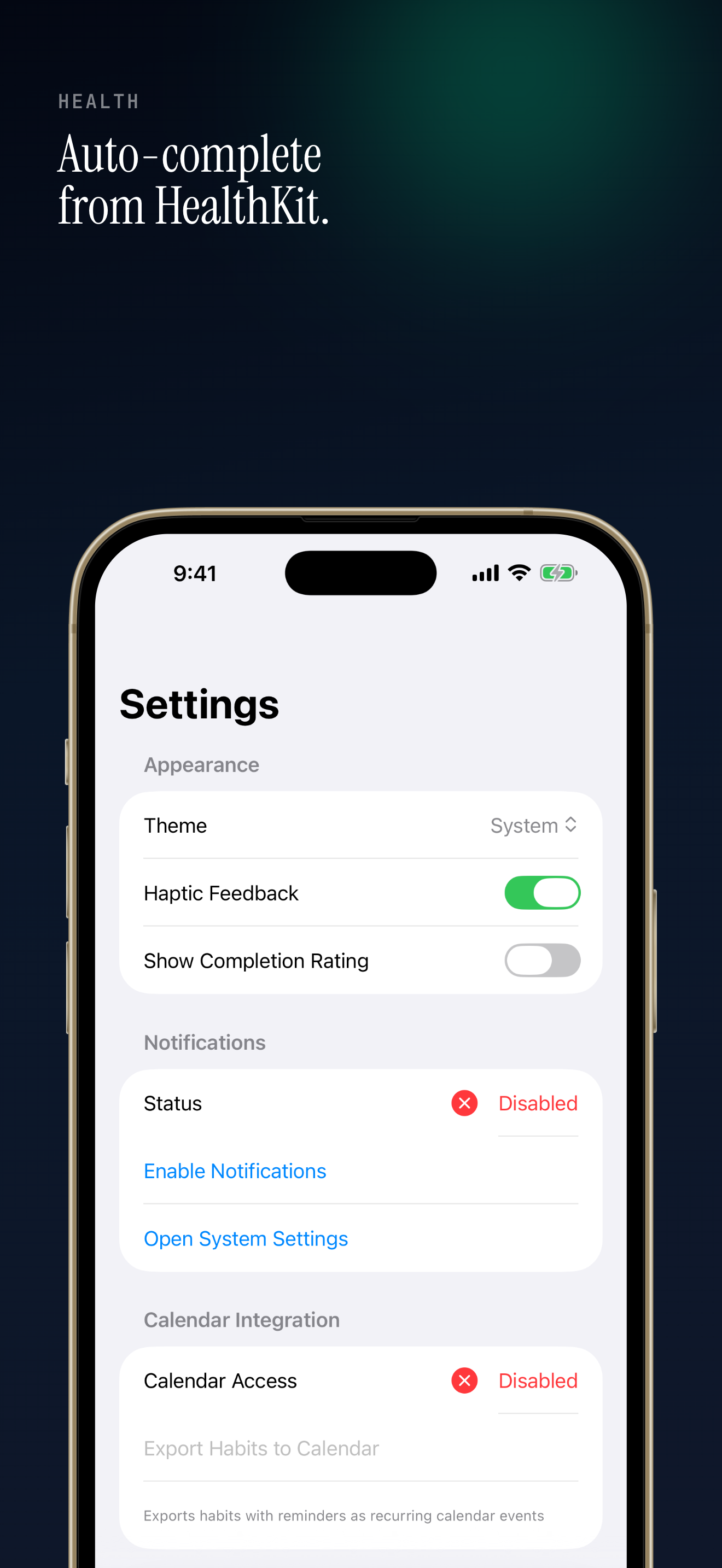 HabitTracker gallery image