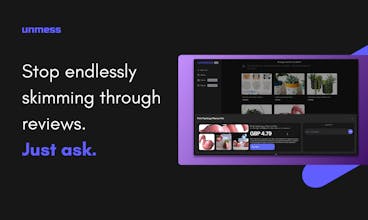unmess - AI shopping assistant gallery image