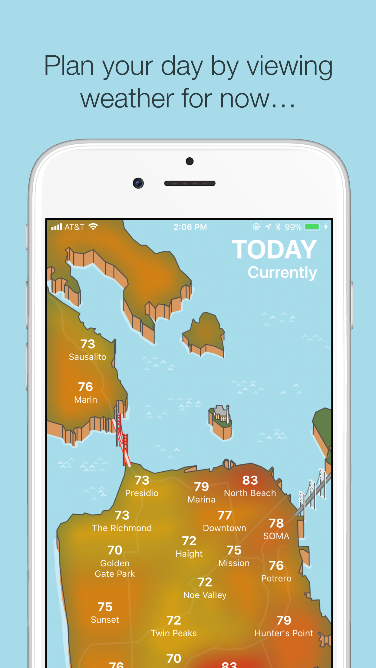 Karl Weather A Beautiful Sf Microclimate Weather App For Ios