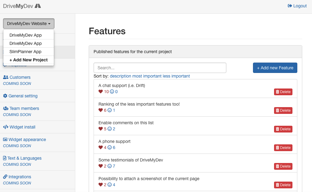 DriveMyDev gallery image
