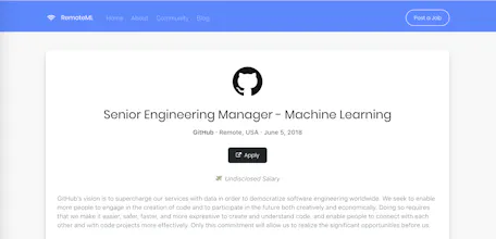 Remote ML gallery image