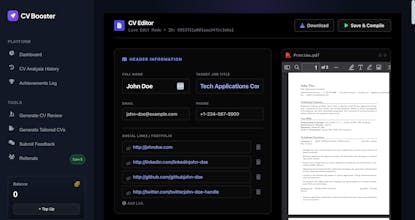 CV Booster AI gallery image