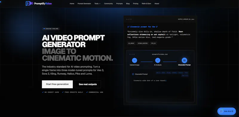 PromptifyVideo screenshot 1